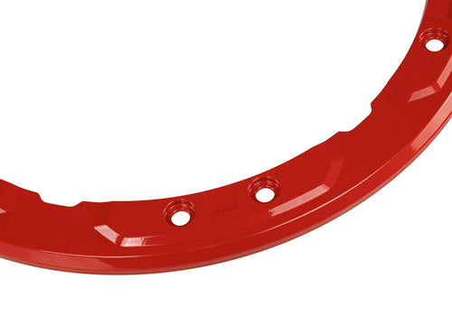 Ford Performance Parts M-1021K-BLR 2021-2025 Bronco Beadlock Trim Ring Kit-Red for Select Ford Bronco