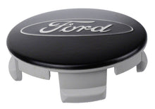 Load image into Gallery viewer, Ford Performance Parts M-1096K-BCS Ford Car Black And Chrome Wheel Center Cap Kit-Satin for Select Ford Mustang