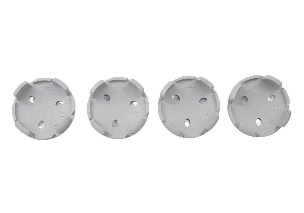 Ford Performance Parts M-1096K-BCS Ford Car Black And Chrome Wheel Center Cap Kit-Satin for Select Ford Mustang