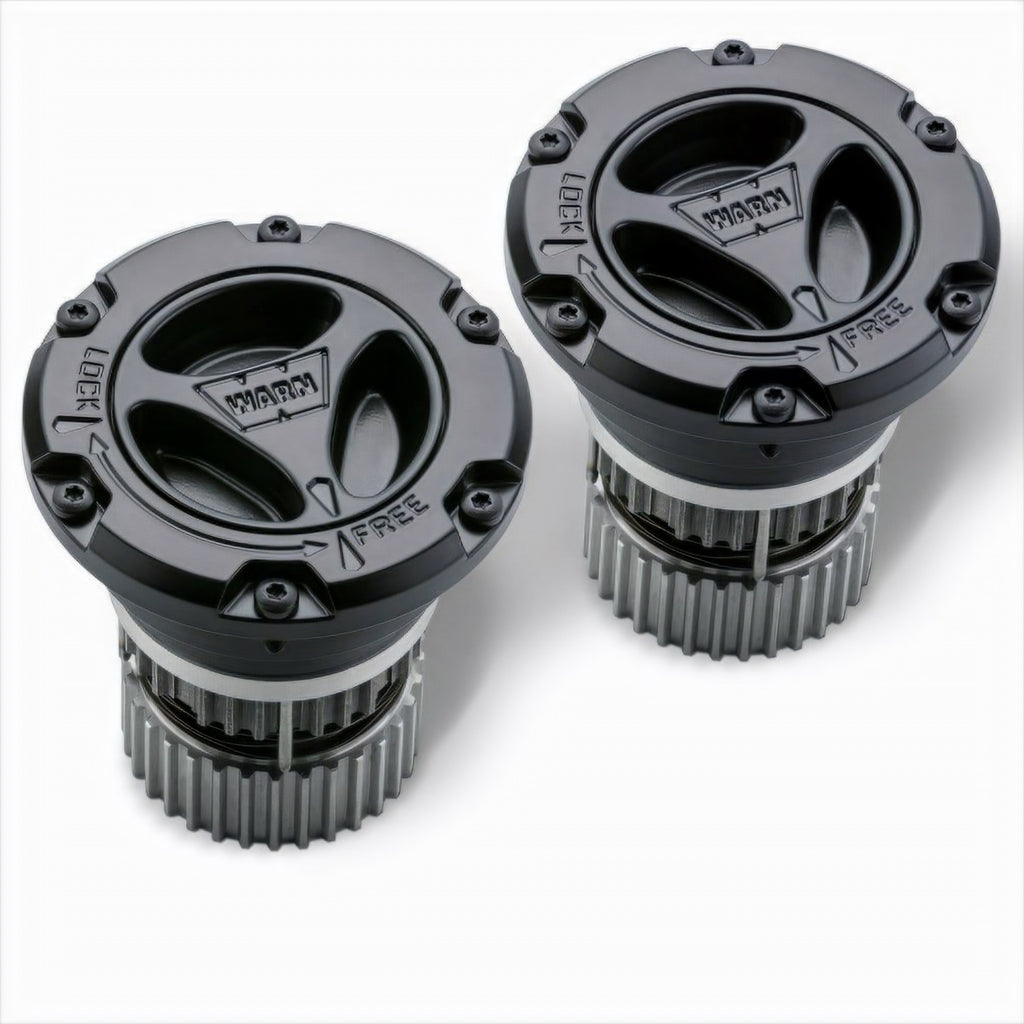 Ford Performance Parts M-1104-SD Super Duty Warn Locking Hubs for Select Ford F-250, Ford F-250 Super Duty, Ford F-350 Super Duty, Ford F-450 Super Duty, Ford F-550 Super Duty