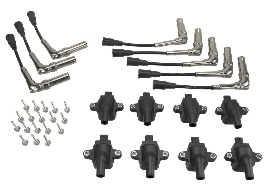 Ford Performance Parts M-12029-SD73 7.3L Gas Ignition Coil And Wire Set of 8 for Select Ford E-350 Super Duty, Ford E-450 Super Duty, Ford F-250 Super Duty, Ford F-350 Super Duty, Ford F-450 Super Duty, Ford F-53 Motorhome Chassis, Ford F-550 Super Duty,