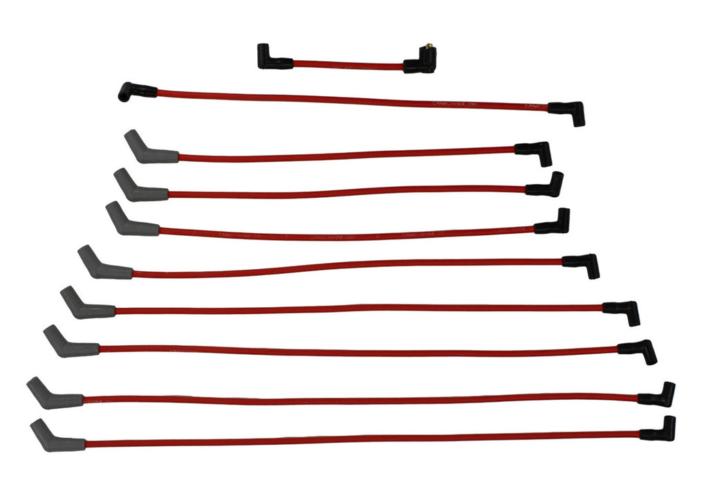 Ford Performance Parts M-12259-R301 9MM Spark Plug Wire Sets-"Ford Racing" for Select Ford Country Sedan, Ford Country Squire, Ford Custom, Ford Custom 500, Ford E-100 Econoline, Ford E-100 Econoline Club Wagon, Ford E-150 Econoline, Ford E-150 Econoline