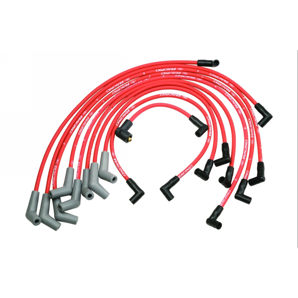 Ford Performance Parts M-12259-R301 9MM Spark Plug Wire Sets-"Ford Racing" for Select Ford Country Sedan, Ford Country Squire, Ford Custom, Ford Custom 500, Ford E-100 Econoline, Ford E-100 Econoline Club Wagon, Ford E-150 Econoline, Ford E-150 Econoline