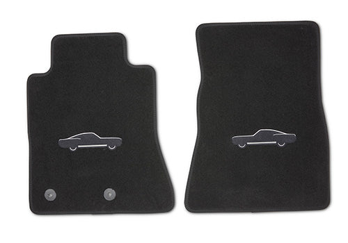 Ford Performance Parts M-13086-M6 2015-2025 Mustang Black Floor Mats for Select Ford Mustang