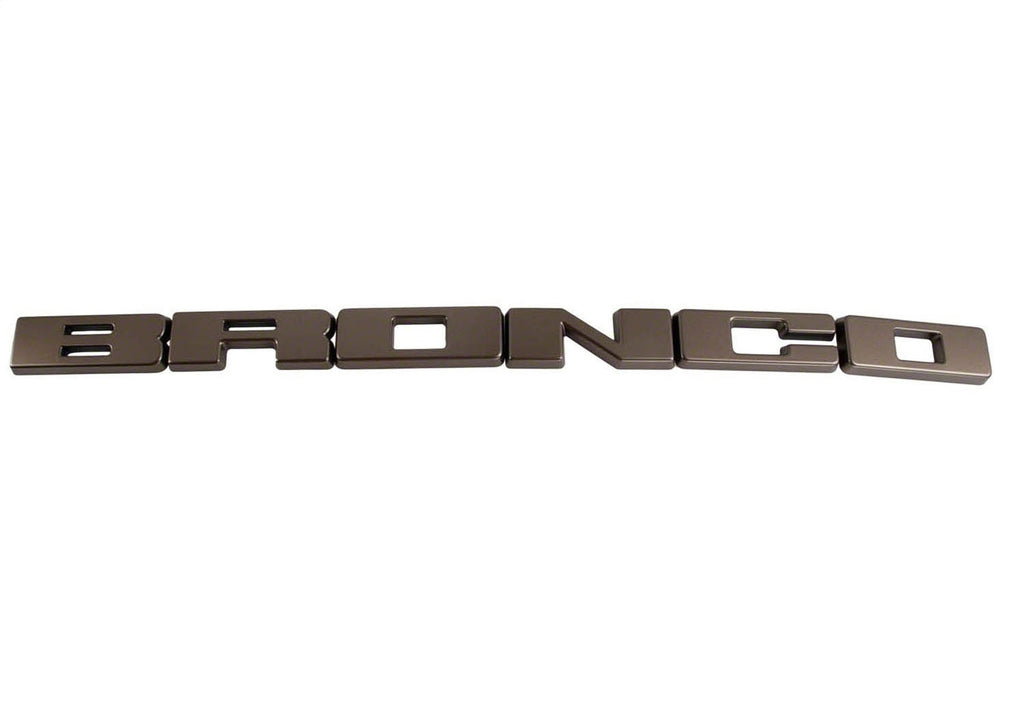 Ford Performance Parts M-1447-BLBR 2021-2025 Bronco Grille Lettering Overlay Kit-Bronze for Select Ford Bronco