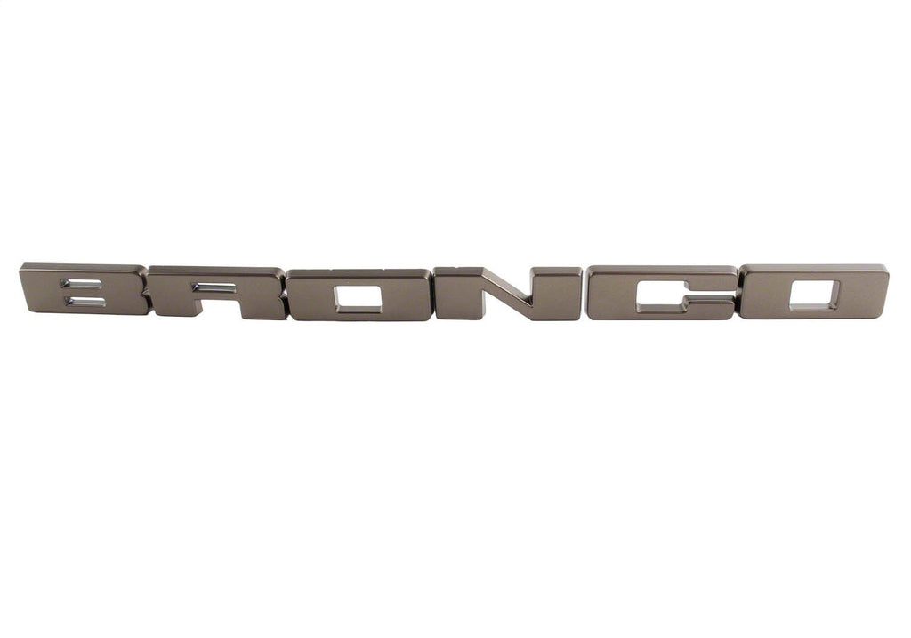 Ford Performance Parts M-1447-BLBR 2021-2025 Bronco Grille Lettering Overlay Kit-Bronze for Select Ford Bronco