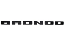 Load image into Gallery viewer, Ford Performance Parts M-1447-BLMB 2021-2025 Bronco Grille Lettering Overlay Kit-Black for Select Ford Bronco