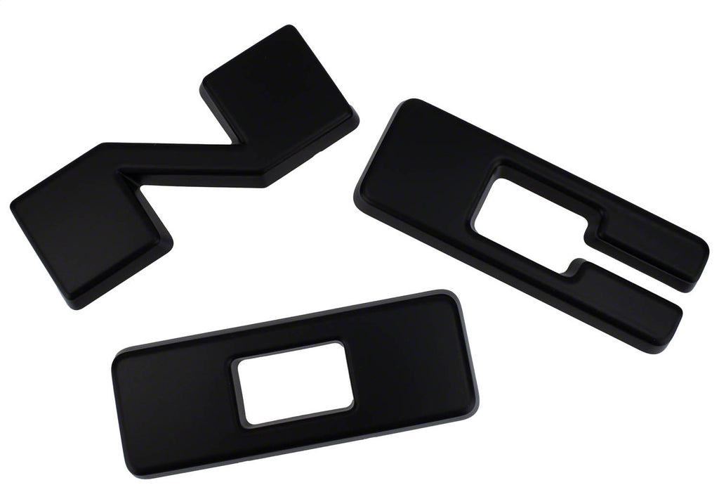 Ford Performance Parts M-1447-BLMB 2021-2025 Bronco Grille Lettering Overlay Kit-Black for Select Ford Bronco
