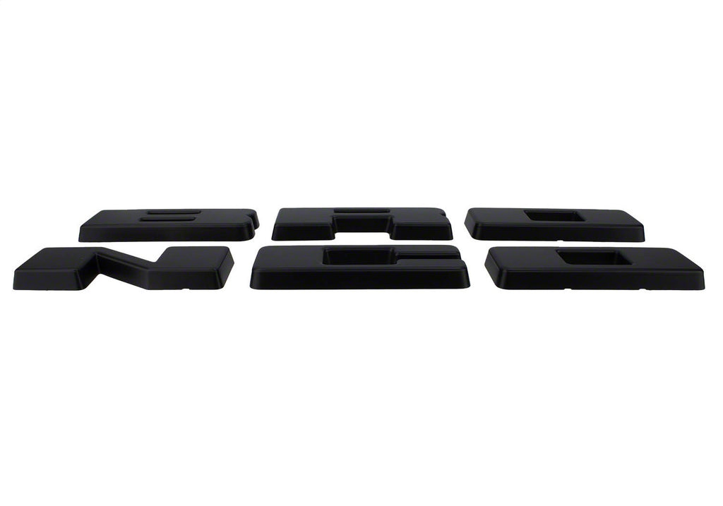 Ford Performance Parts M-1447-BLMB 2021-2025 Bronco Grille Lettering Overlay Kit-Black for Select Ford Bronco