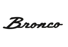 Load image into Gallery viewer, Ford Performance Parts M-1447-BSGS 2021-2025 Bronco Classic Script Fender Badge Kit-Gloss Black for Select Ford Bronco