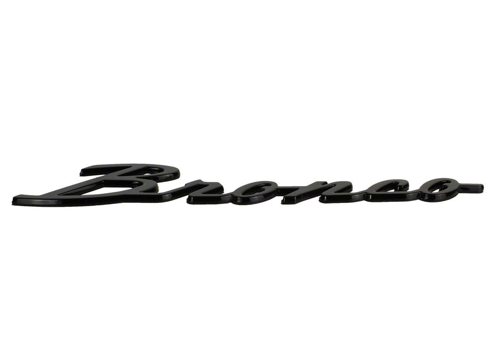 Ford Performance Parts M-1447-BSGS 2021-2025 Bronco Classic Script Fender Badge Kit-Gloss Black for Select Ford Bronco