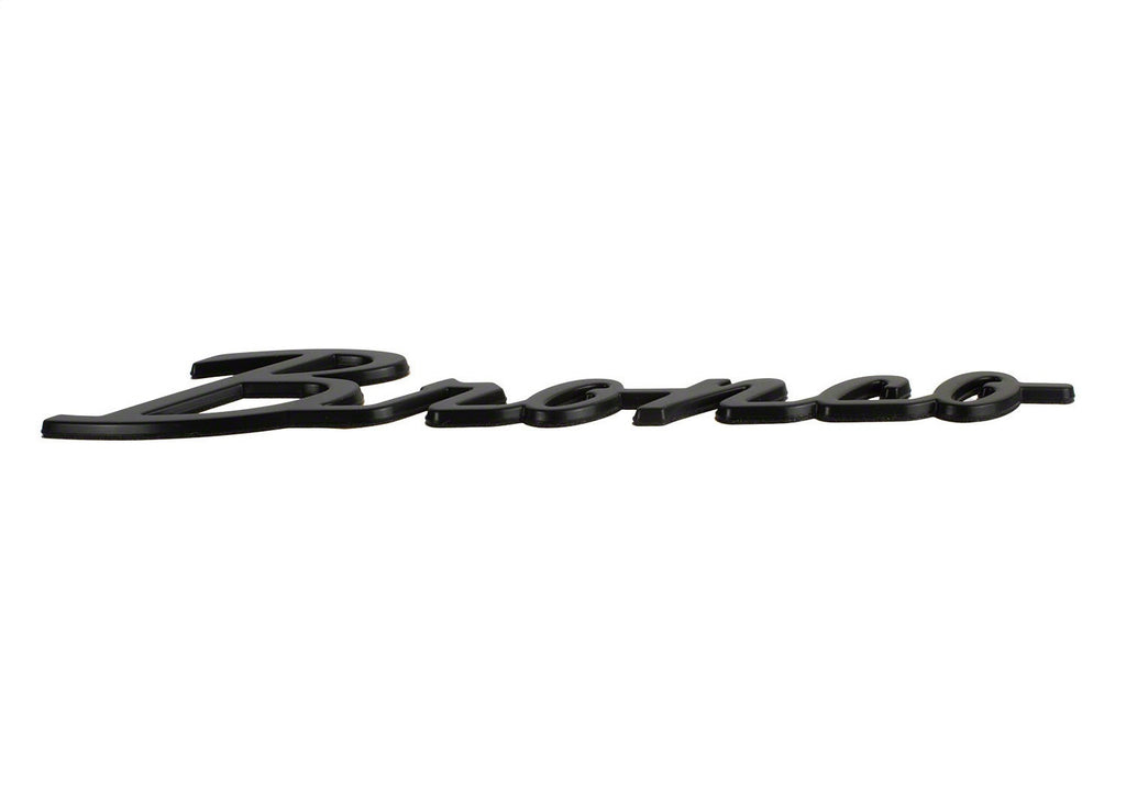 Ford Performance Parts M-1447-BSMB 2021-2025 Bronco Classic Script Fender Badge Kit-Matte Black for Select Ford Bronco