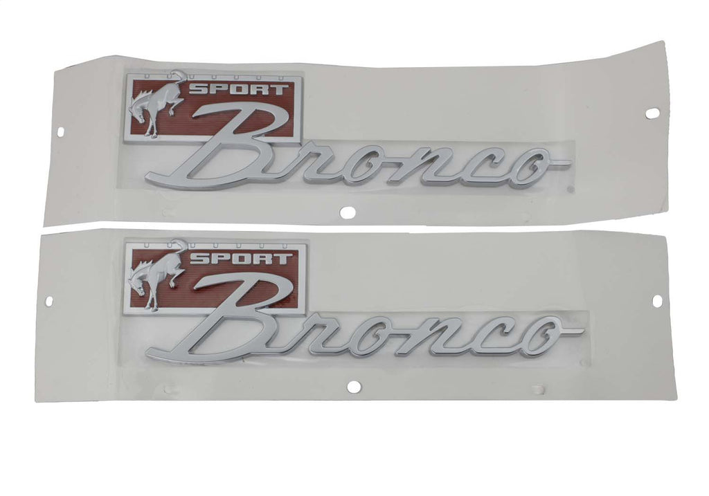 Ford Performance Parts M-1447-BSPRT 2021-2025 Bronco Sport Script Fender Badge Kit for Select Ford Bronco, Ford Bronco Sport