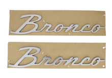 Load image into Gallery viewer, Ford Performance Parts M-1447-BSS 2021-2025 "Bronco" Script Emblem Kit-Silver for Select Ford Bronco