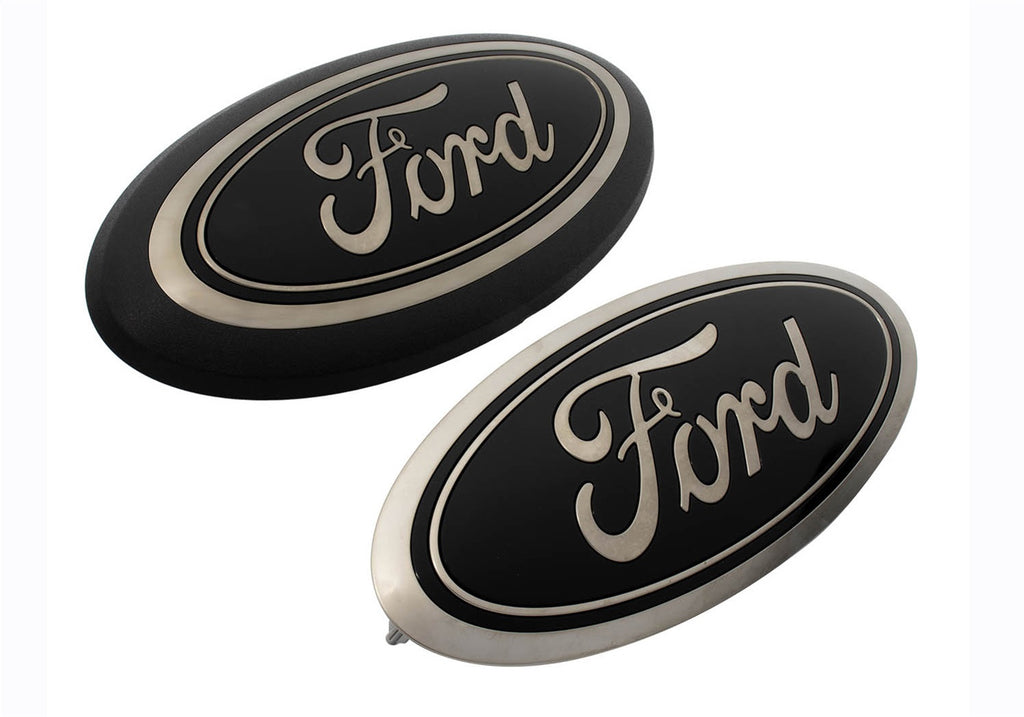 Ford Performance Parts M-1447-F15B 2018-2023 F-150 Black Oval Kit Without Camera for Select Ford F-150