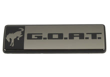 Load image into Gallery viewer, Ford Performance Parts M-1447-GOATBLK Bronco/Bronco Sport G.O.A.T. Badge-Black/Black for Select Ford Bronco