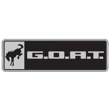 Load image into Gallery viewer, Ford Performance Parts M-1447-GOAT Bronco/Bronco Sport G.O.A.T. Badge-Black/Chrome for Select Ford Bronco