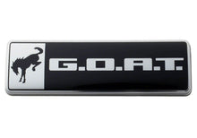 Load image into Gallery viewer, Ford Performance Parts M-1447-GOAT Bronco/Bronco Sport G.O.A.T. Badge-Black/Chrome for Select Ford Bronco