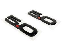 Load image into Gallery viewer, Ford Performance Parts M-1447-M50AB 2015-2023 Mustang 5.0L Fender Emblems/Badges-Black-Pair for Select Ford Mustang