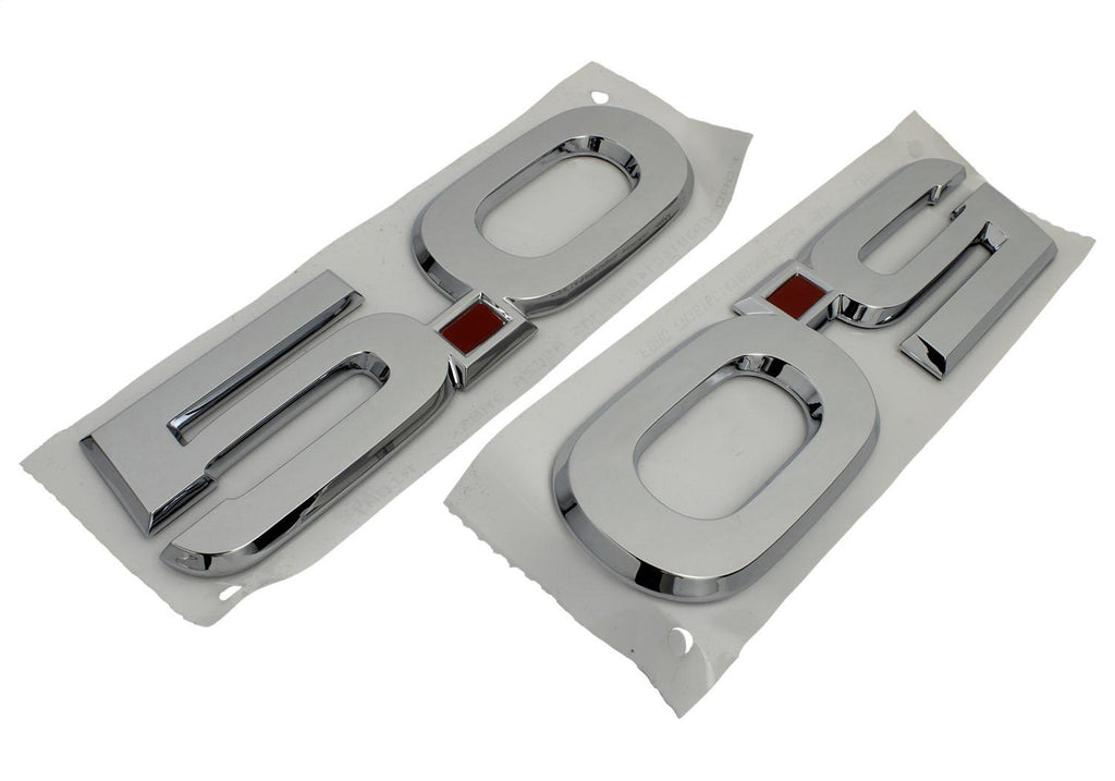 Ford Performance Parts M-1447-M50A 2015-2023 Mustang 5.0L Fender Emblems/Badges-Chrome-Pair for Select Ford Mustang