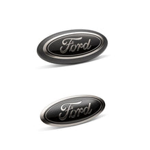 Load image into Gallery viewer, Ford Performance Parts M-1447-SDB 2020-2022 Super Duty Black Oval Kit-Without Camera for Select Ford E-350 Super Duty, Ford E-450 Super Duty, Ford F-250 Super Duty, Ford F-350 Super Duty, Ford F-450 Super Duty, Ford F-550 Super Duty, Ford F-600 Super Duty