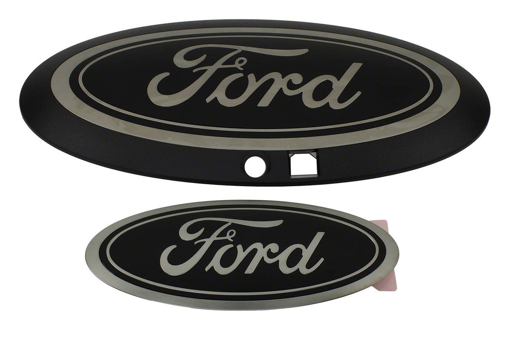 Ford Performance Parts M-1447-SDC 2020-2022 Super Duty Black Oval Kit-With Camera for Select Ford E-350 Super Duty, Ford E-450 Super Duty, Ford F-250 Super Duty, Ford F-350 Super Duty, Ford F-450 Super Duty, Ford F-550 Super Duty, Ford F-600 Super Duty