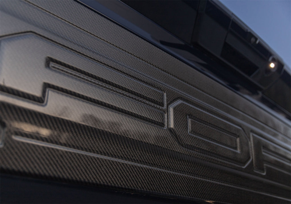 Ford Performance Parts M-16600-FG 2021-2025 F-150 Raptor Carbon Fiber Tailgate Panel-Gloss for Select Ford F-150