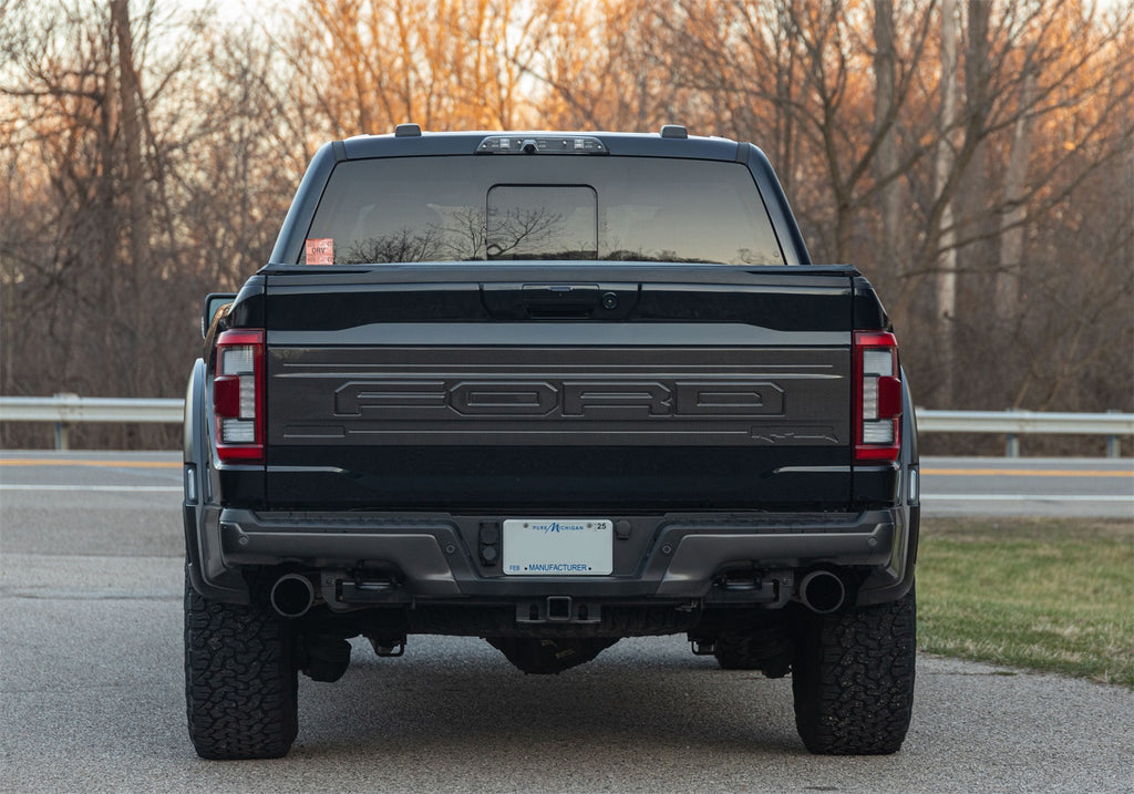 Ford Performance Parts M-16600-FG 2021-2025 F-150 Raptor Carbon Fiber Tailgate Panel-Gloss for Select Ford F-150