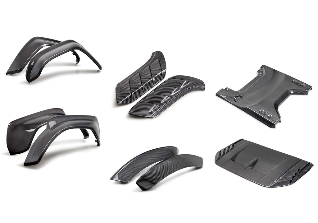 Ford Performance Parts M-16600K-BG 2022-2025 Bronco Raptor Carbon Fiber Appearance Kit-Gloss for Select Ford Bronco