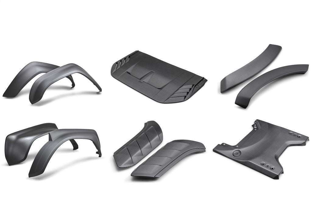 Ford Performance Parts M-16600K-BM 2022-2025 Bronco Raptor Carbon Fiber Appearance Kit-Matte for Select Ford Bronco