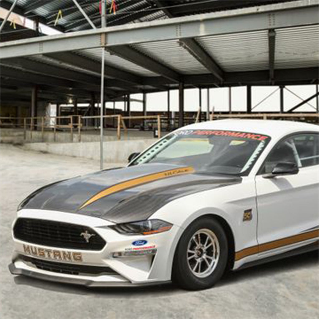 Ford Performance Parts M-16612-AECJ 2018 Cobra Jet Carbon Fiber Hood for Select Ford Mustang