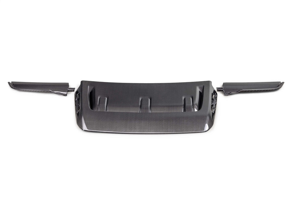 Ford Performance Parts M-16628-FG 2021-2025 F-150 Raptor Carbon Fiber Hood Vent & Trim-Gloss for Select Ford F-150