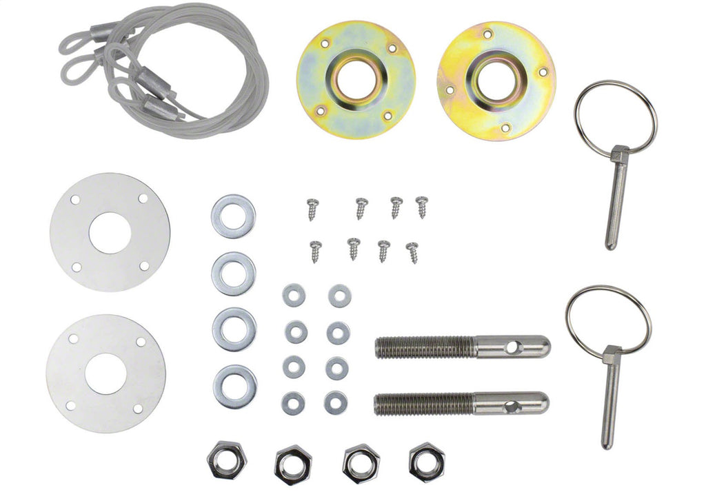 Ford Performance Parts M-16700-A Hood Latch & Pin Kit for Select Ford Mustang