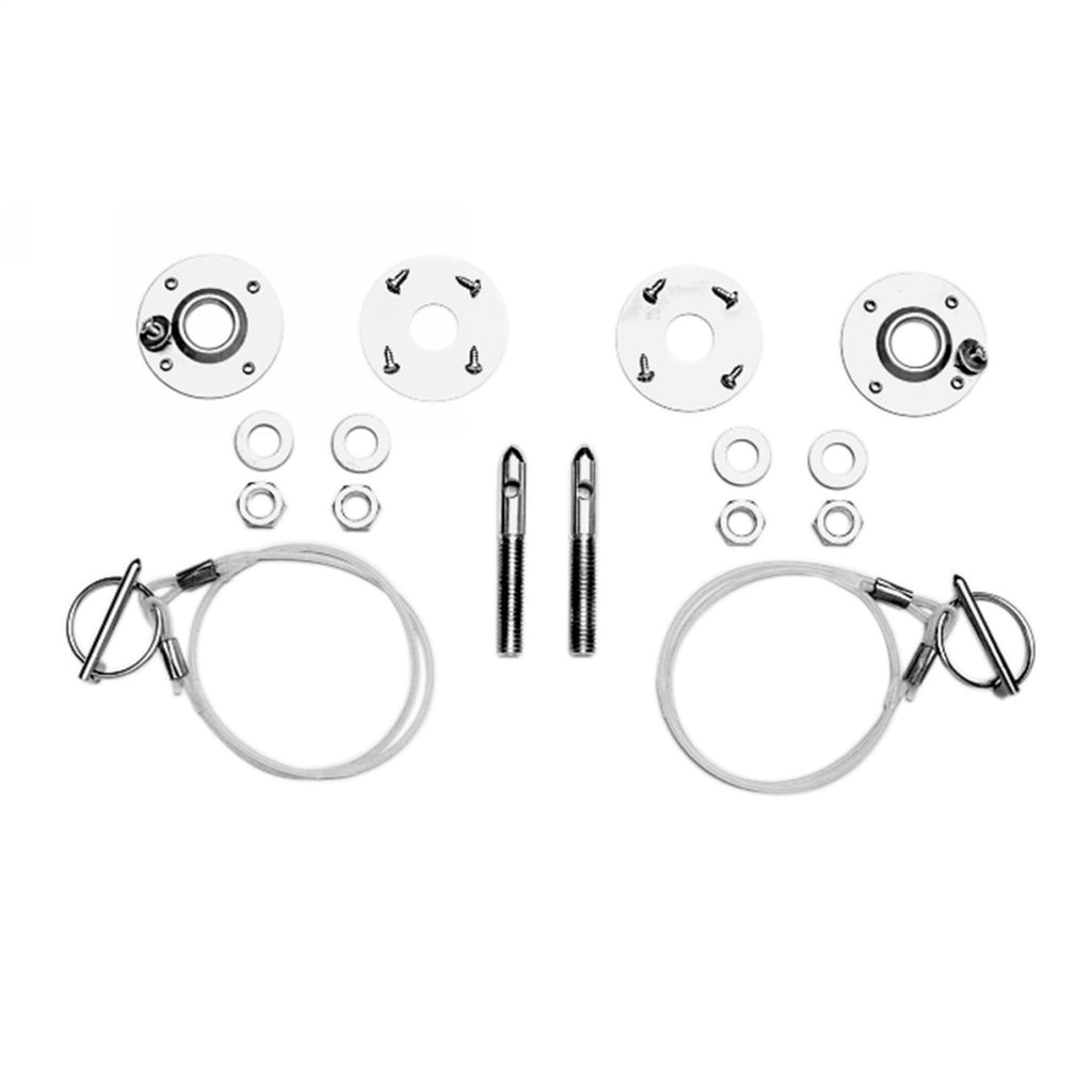 Ford Performance Parts M-16700-A Hood Latch & Pin Kit for Select Ford Mustang