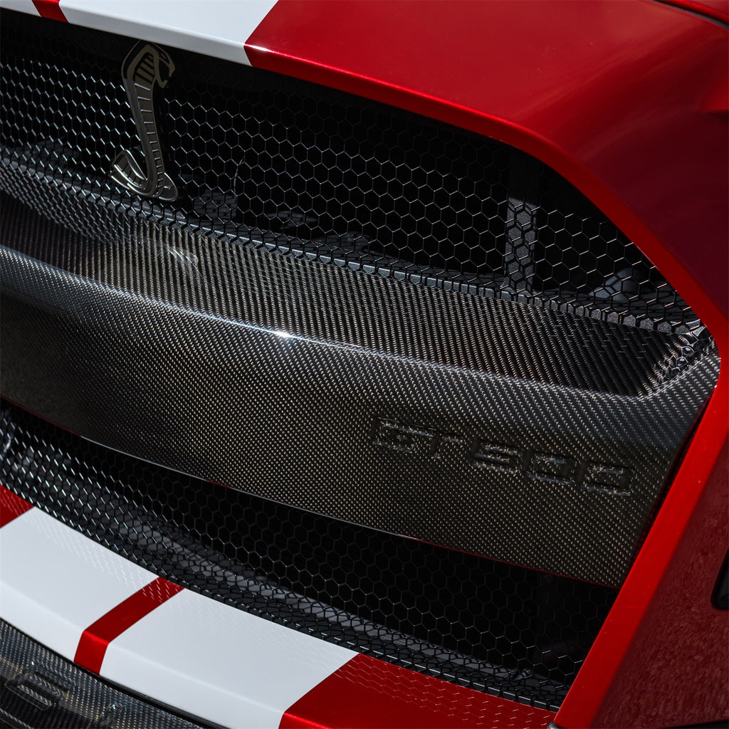 Ford Performance Parts M-17750-MCF 2020-2022 GT500 Carbon Fiber Bumper Insert for Select Ford Mustang