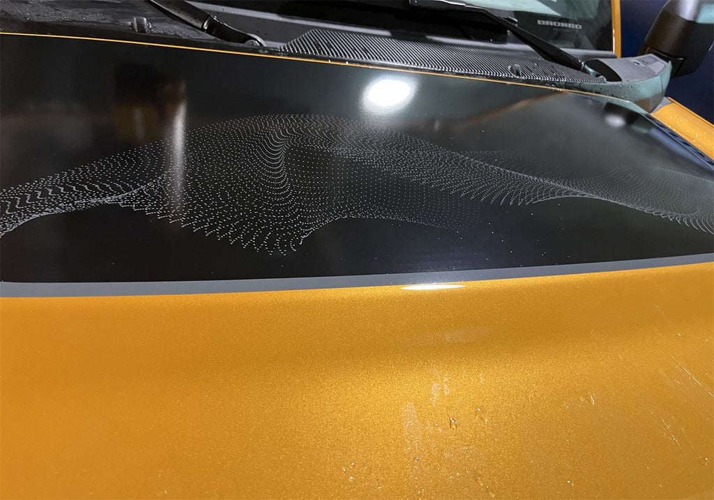 Ford Performance Parts M-1820-BRH 2021-2025 Bronco G.O.A.T Hood Cowl Decal for Select Ford Bronco