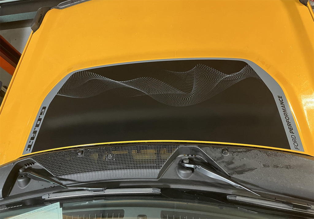 Ford Performance Parts M-1820-BRH 2021-2025 Bronco G.O.A.T Hood Cowl Decal for Select Ford Bronco