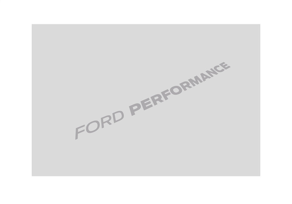 Ford Performance Parts M-1820-BRS 2021-2025 Ford Performance Bronco Windshield Banner-Silver for Select Ford Bronco
