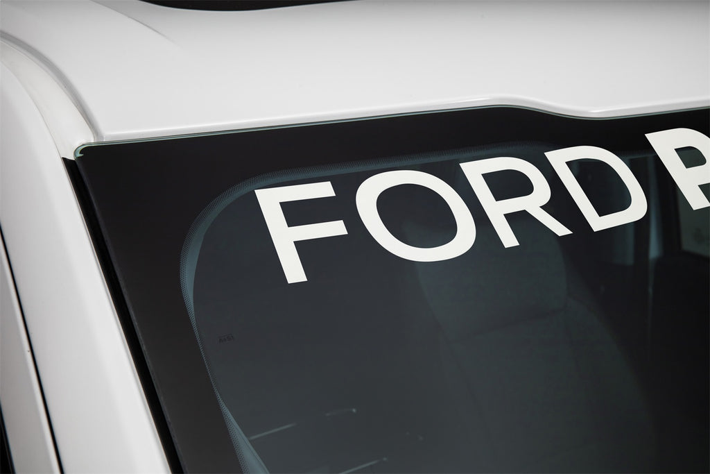 Ford Performance Parts M-1820-F15A F-Series "Ford Performance" Windshield Banner for Select Ford F-150, Ford F-250 Super Duty, Ford F-350 Super Duty