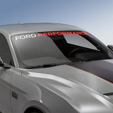 Load image into Gallery viewer, Ford Performance Parts M-1820-MR 2005-2023 Mustang Ford Performance Windshield Banner-White And Red for Select Ford Mustang