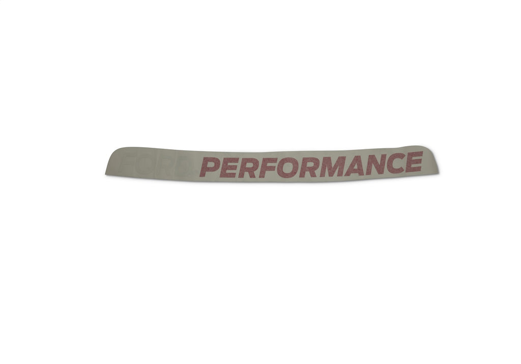 Ford Performance Parts M-1820-MR 2005-2023 Mustang Ford Performance Windshield Banner-White And Red for Select Ford Mustang