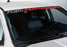 Load image into Gallery viewer, Ford Performance Parts M-1820-RGR Ford Performance Ranger Windshield Banner-White/Red for Select Ford Ranger