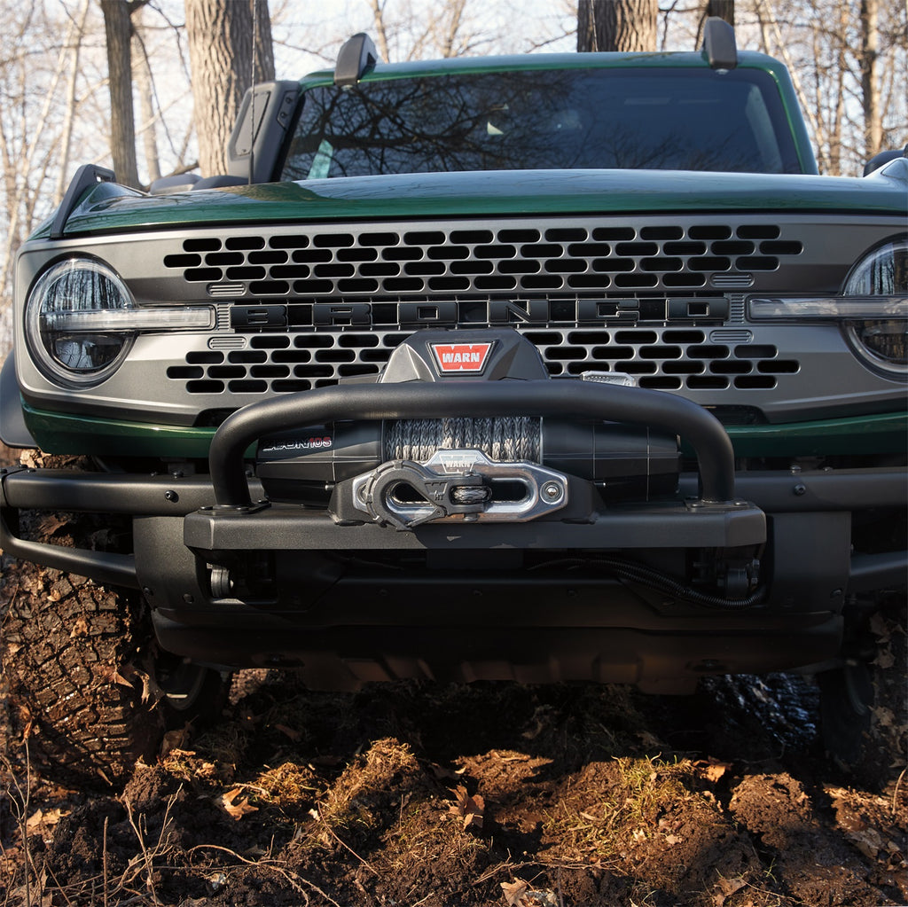 Ford Performance Parts M-1821-B 2021-2025 Ford Bronco Winch Kit for Select Ford Bronco, Ford Bronco Sport