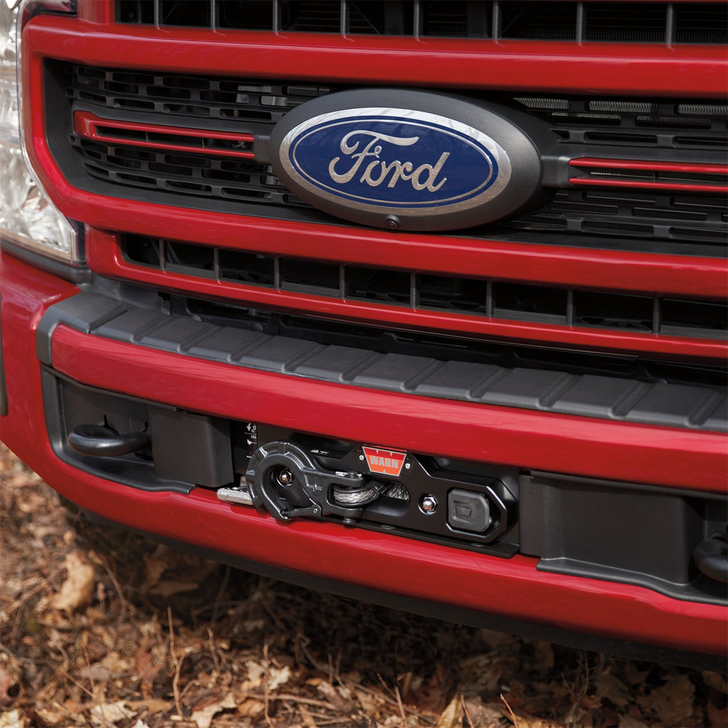 Ford Performance Parts M-1821-SD Ford Performance Winch Kit for Select Ford F-250 Super Duty, Ford F-350 Super Duty