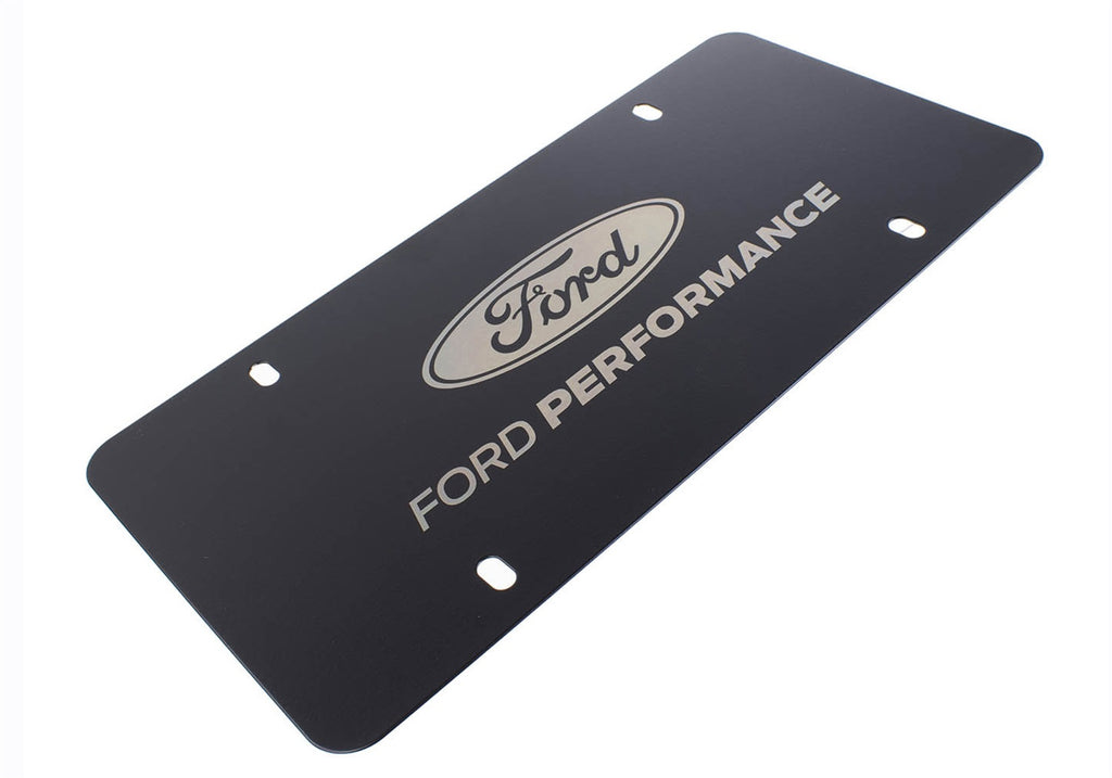 Ford Performance Parts M-1828-LB Ford Performance Black Stainless Steel Marque Plate