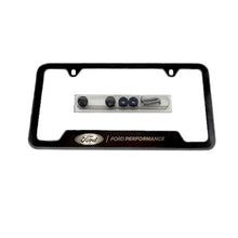 Load image into Gallery viewer, Ford Performance Parts M-1828-SS304BK Ford Performance License Plate Frame-Black Stainless Steel