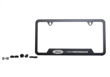 Load image into Gallery viewer, Ford Performance Parts M-1828-SS304BK Ford Performance License Plate Frame-Black Stainless Steel