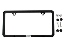 Load image into Gallery viewer, Ford Performance Parts M-1828-SSB Ford Performance Slim License Plate Frame-Black Stainless Steel