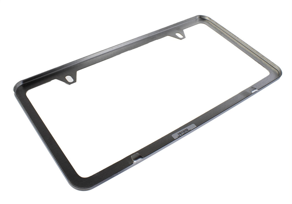 Ford Performance Parts M-1828-SSC Ford Performance Slim License Plate Frame-Brushed Stainless Steel