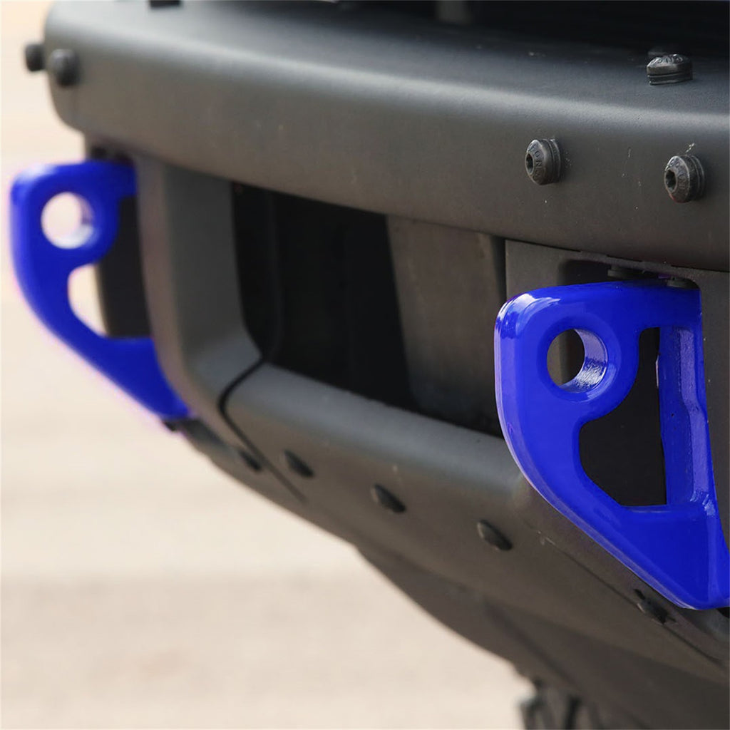 Ford Performance Parts M-18954-BB 2021-2025 Bronco Tow Hooks-Pair-Blue for Select Ford Bronco